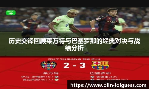 历史交锋回顾莱万特与巴塞罗那的经典对决与战绩分析